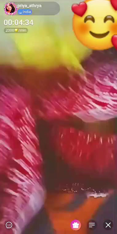 Chamet Girl Priya_Athrya Full Strip and Show