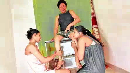 Threesome sex with two hot xxx porn desi fantastic sex