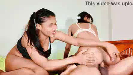 desi xxx porn Bff anal fucks gf in threesome