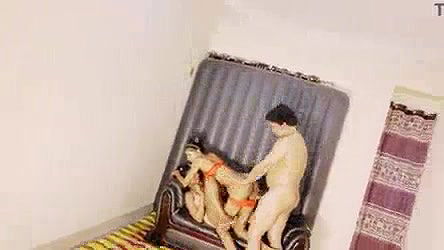 I surprise my stepsister’s making her very horny and fucked ffm