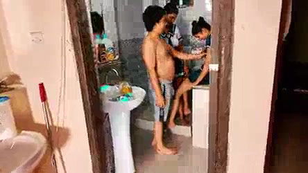 sex tourist enjoys desi threesome sex