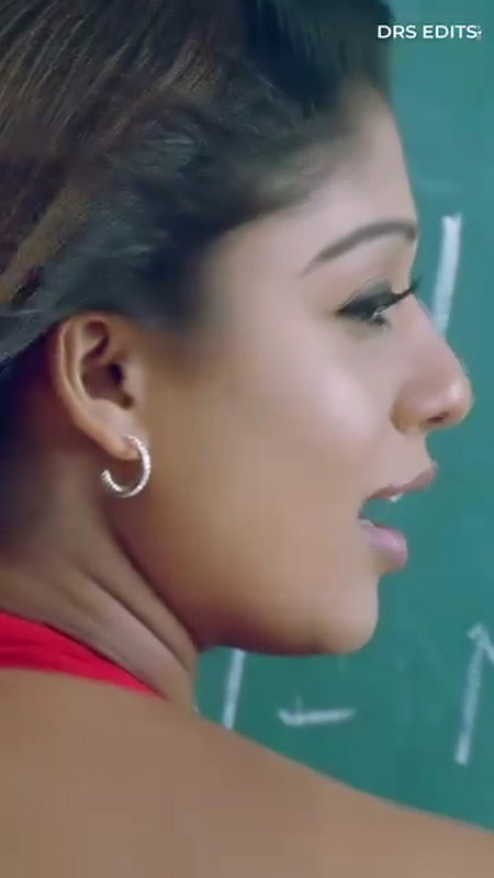 Nayanthara Hot Sexy Look In Red Saree2
