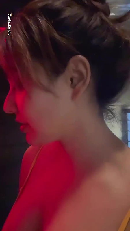 Neha And Aisha Sharma Cleavage And Mirror Selfie In Hot Dress2