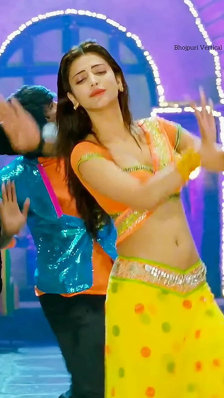 Shruti hassan erotic bouncing boobs deep navel ass shaking hottest 4K 60fps UHD Video4