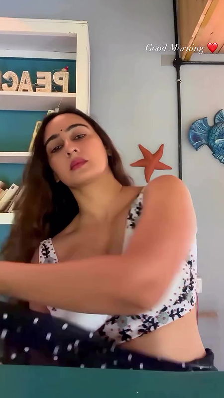 MEGHA SHUKLA EXOTIC AMPLE DEEP CLEAVAGE DELIBERATE EXPOSE IN SAREE 2