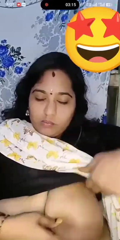 Telugu tanker bhabhi showing and pressing huge boobs 2