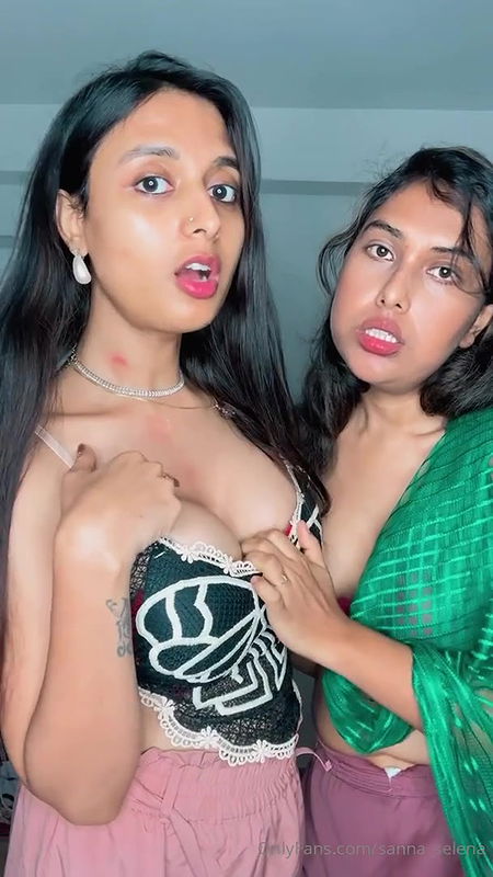 Famous influencer Sannati and Selena SEXY ONLYFANS VIDEO COLLECTION 2