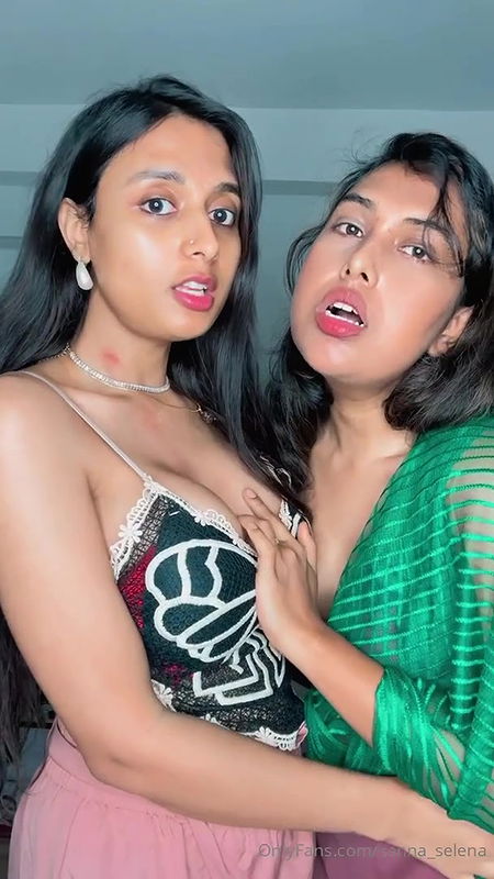 Famous influencer Sannati and Selena SEXY ONLYFANS VIDEO COLLECTION 2