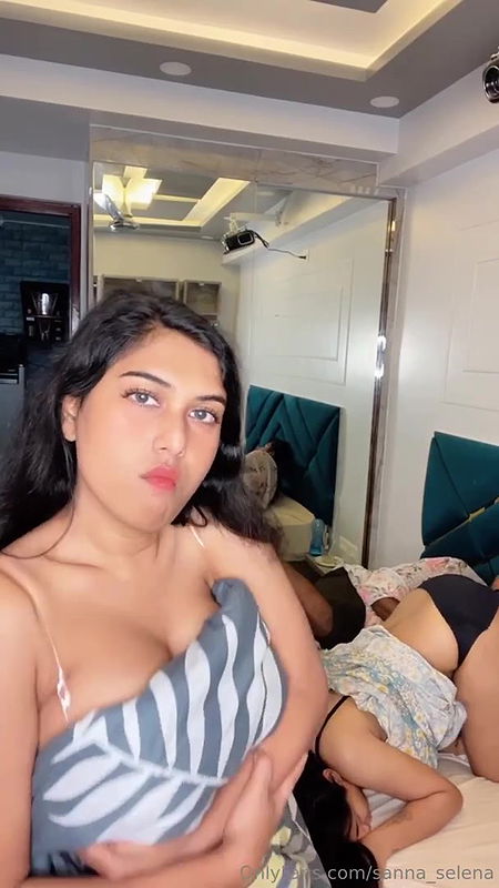 Famous influencer Sannati and Selena SEXY ONLYFANS VIDEO COLLECTION 20