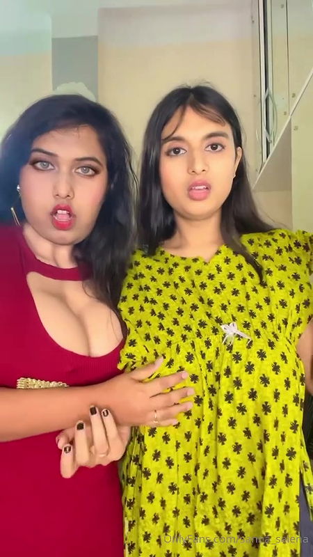 Famous influencer Sannati and Selena SEXY ONLYFANS VIDEO COLLECTION 24