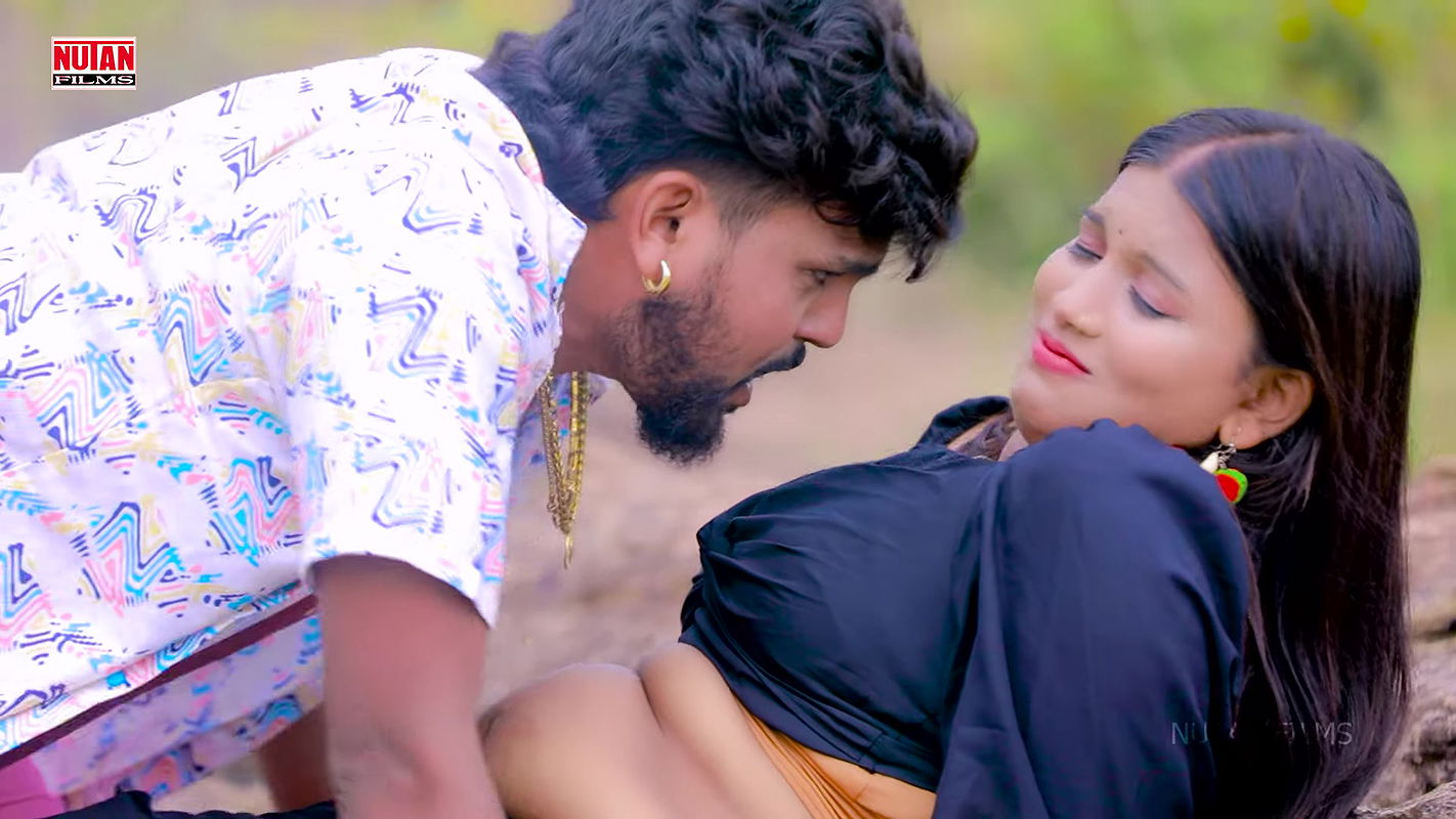 Saloni boobs grabbed, pressed & felt, slight navel kiss, shy smiling expressions 4