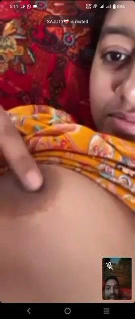 Sejuty sexy girl shy to show boobs in vc to her bf 2