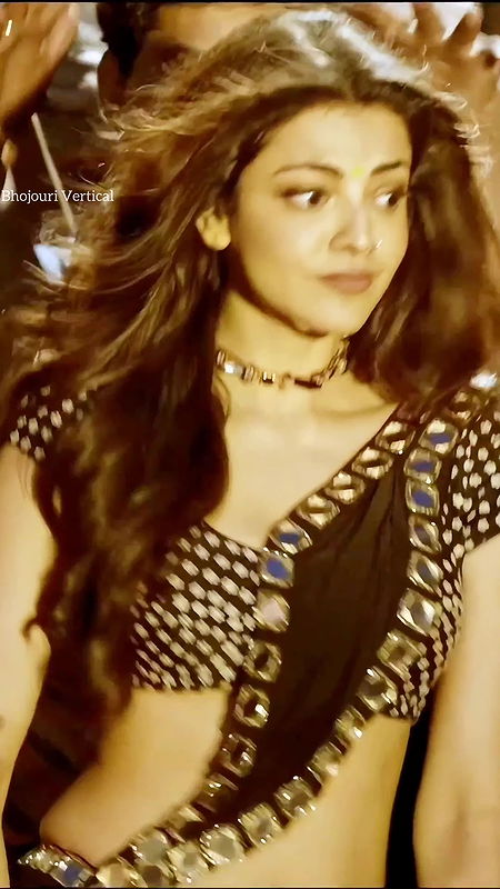 Kajal Agarwal milky body bouncing boobs deep navel show ass shaking hottest UHD video 2