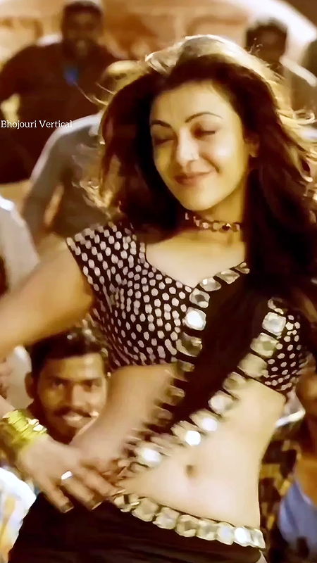 Kajal Agarwal milky body bouncing boobs deep navel show ass shaking hottest UHD video 2
