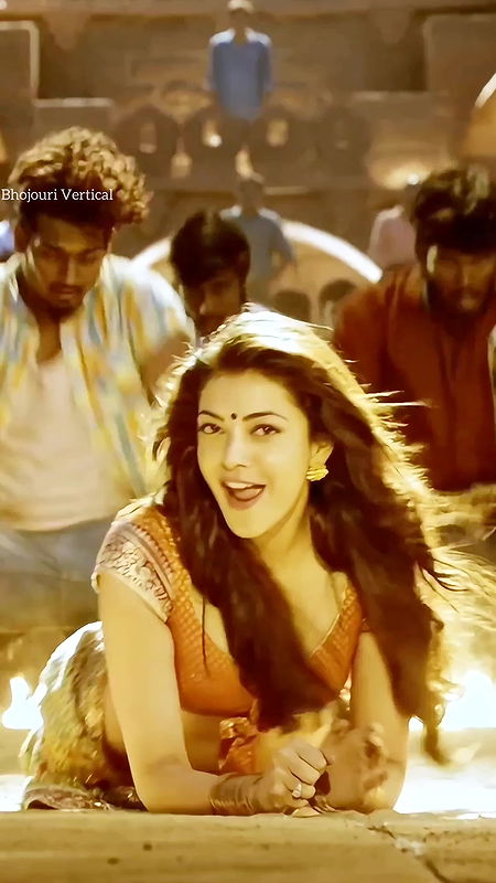 Kajal Agarwal milky body bouncing boobs deep navel show ass shaking hottest UHD video 2