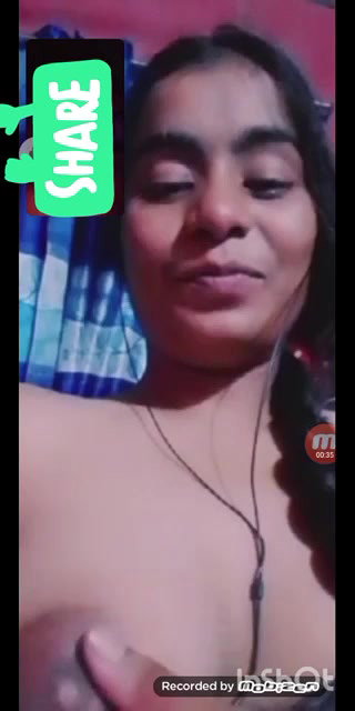 Desi village girlfriend showing and fingring on vc 2 videos