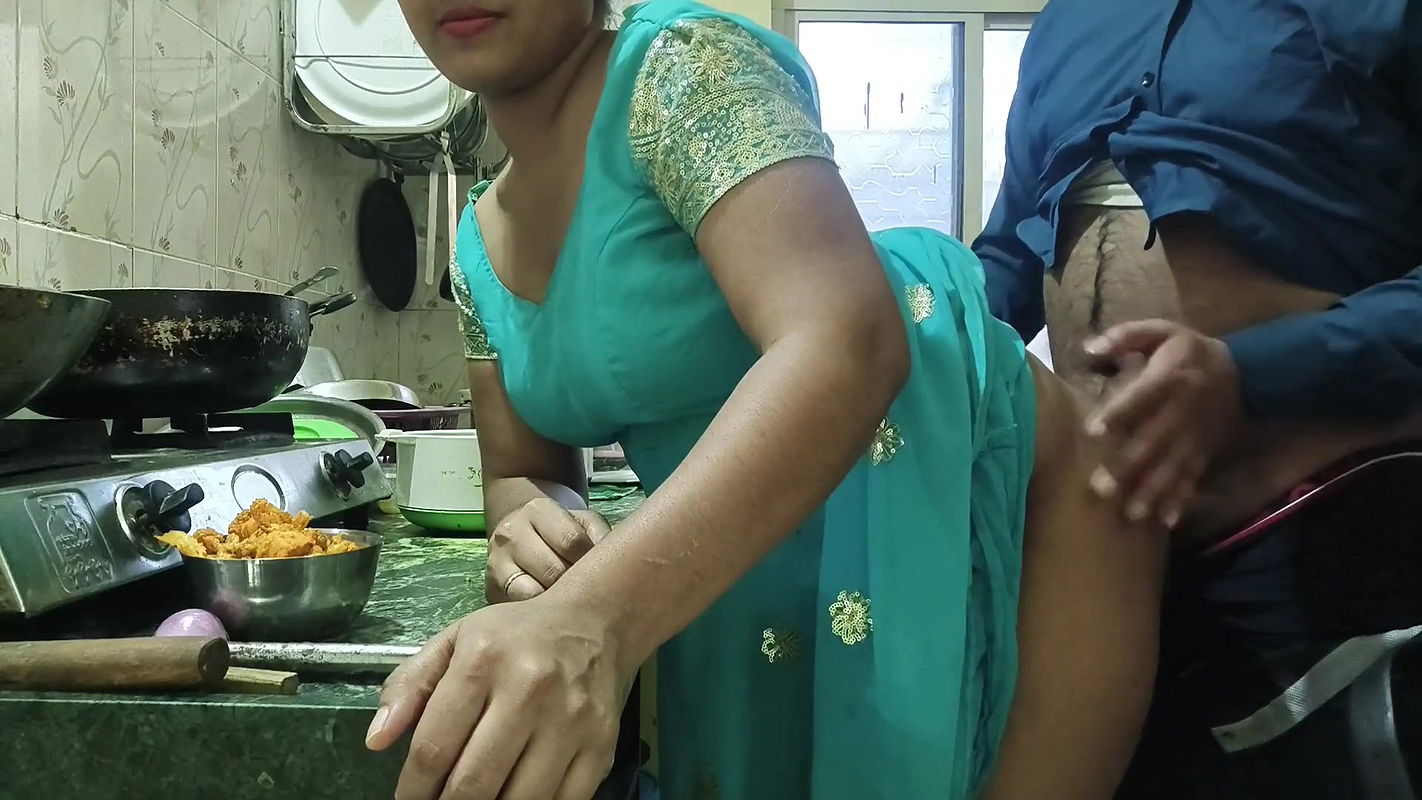 Bhabhi Was Washing Utensils in the Kitchen When I Started Fucking Her