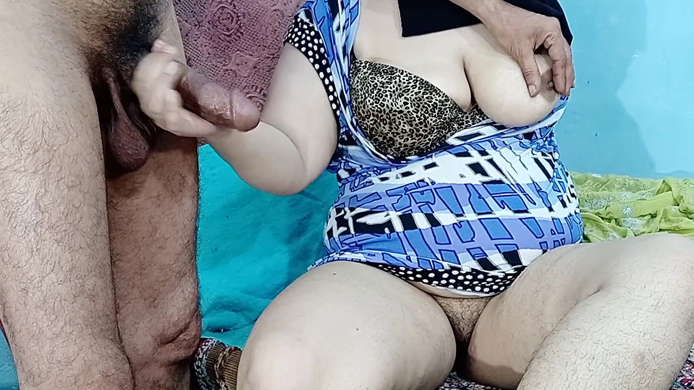 Big Boobs Cheating Wife Giving Handjob and Masturbates He Indian Desir Hubbyz Big Cock