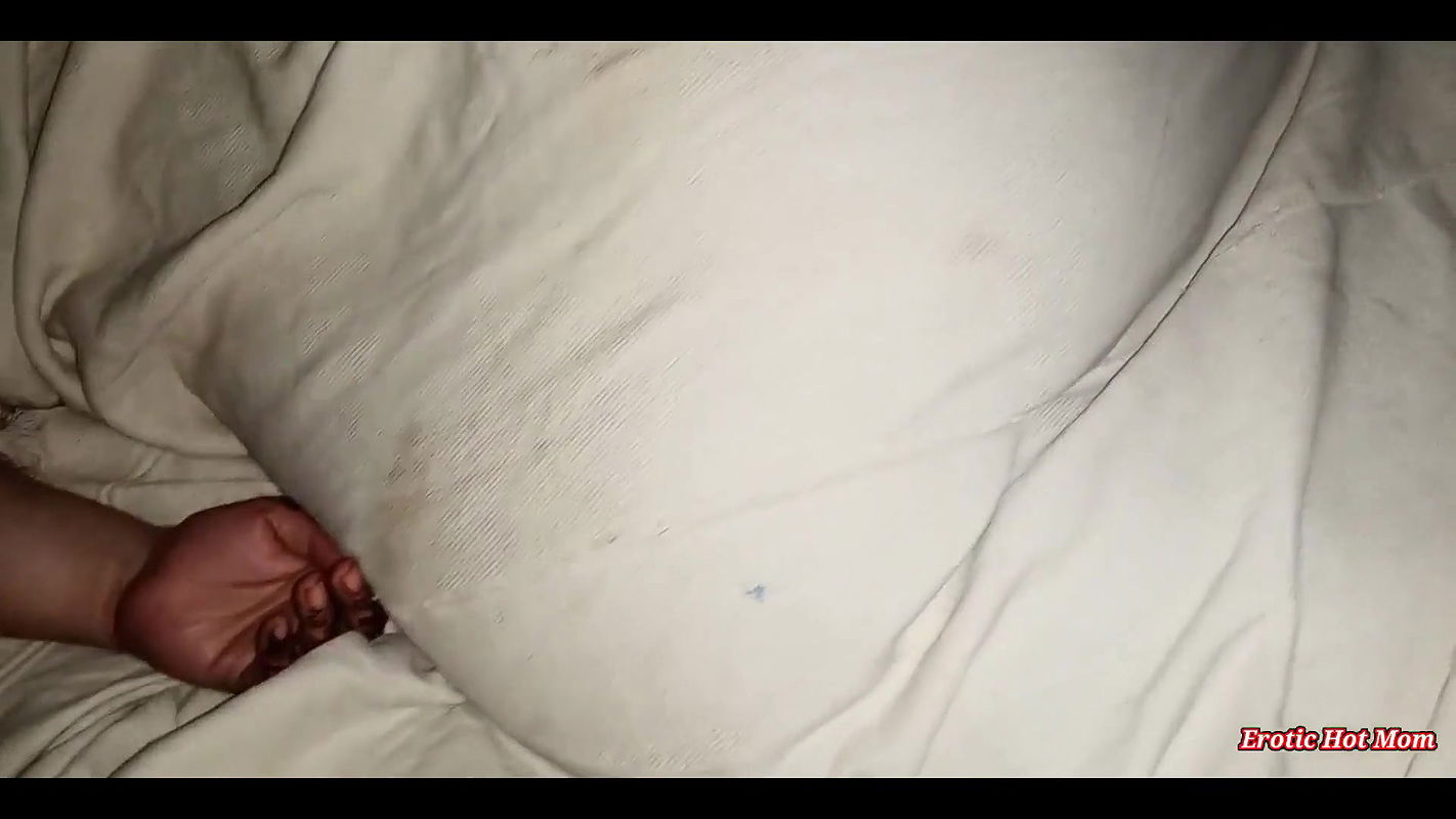 Always Watching My Big Boobs While She Laying in Bed