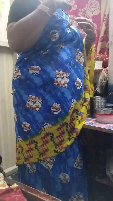 Busty Aunty Exposed the Saree