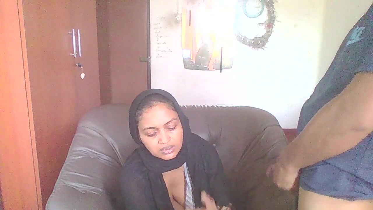 Behind the Scenes of Hijab Office MILF Had a Visitor Neighbor Boy