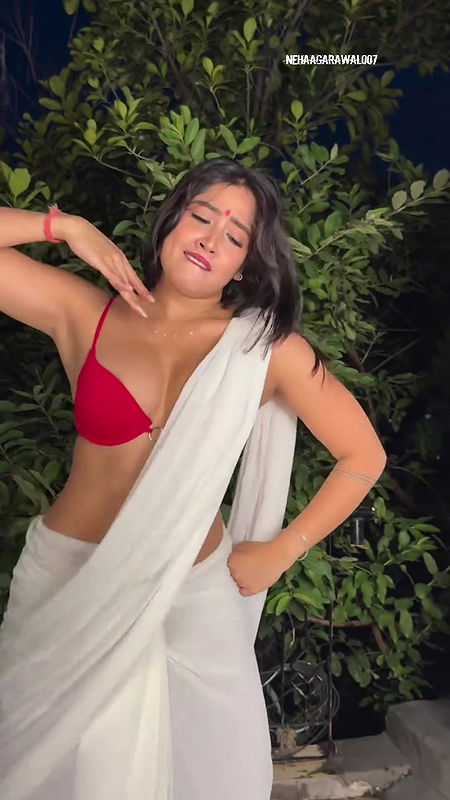 SOFIA ANSARI WILD SEDUCTRESS SEXY IN BRA BLOUSE AND SAREE YUMM HQ VIDEO 2