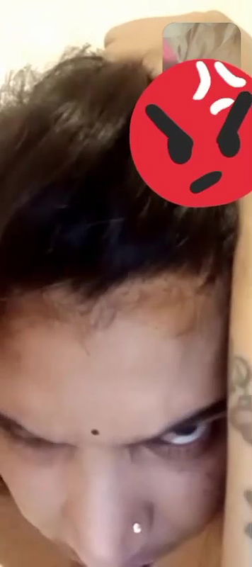 Desi slim gf shy in video call 2