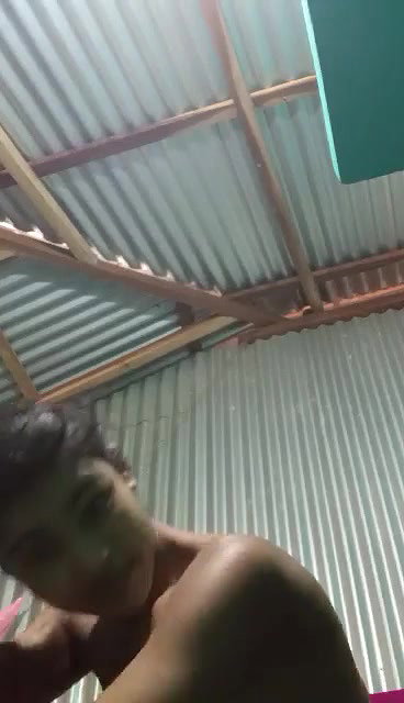 Village girl after bath asking sorry in nude 2