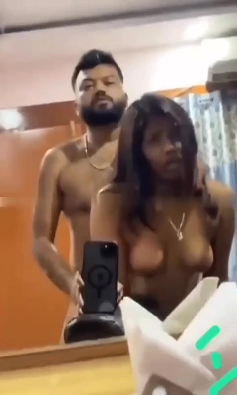 Horny lover fuck in mirror recorded 2