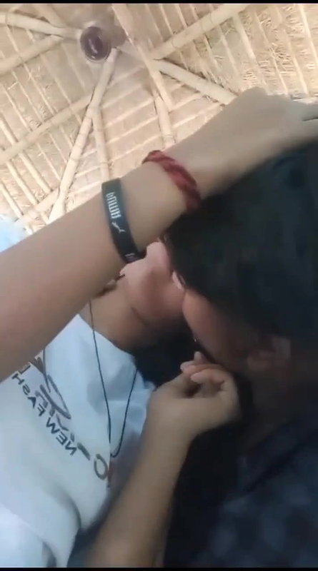 Lover enjoying boobs sucking 2