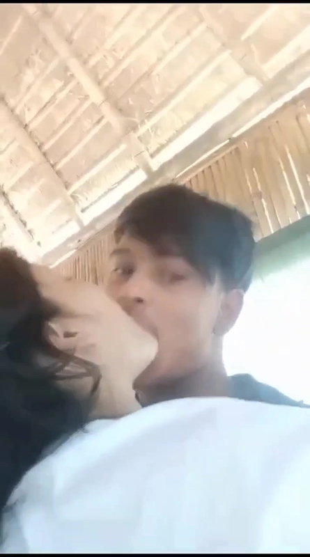 Lover enjoying boobs sucking 2