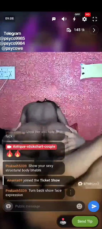 Antique-Stickchat-CoupleStripchat Ticket Show