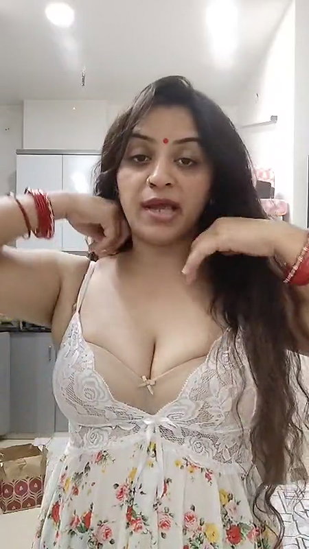 Desi Insta Milf Vandana Pathak Hot Instagram Live 92