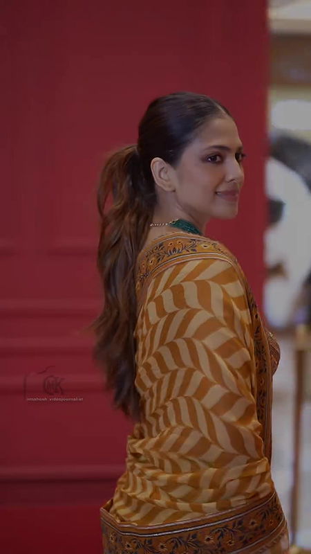 MALAVIKA MOHANAN SUCKABLE DEEP CLEAVAGE EROTIC TEASE2