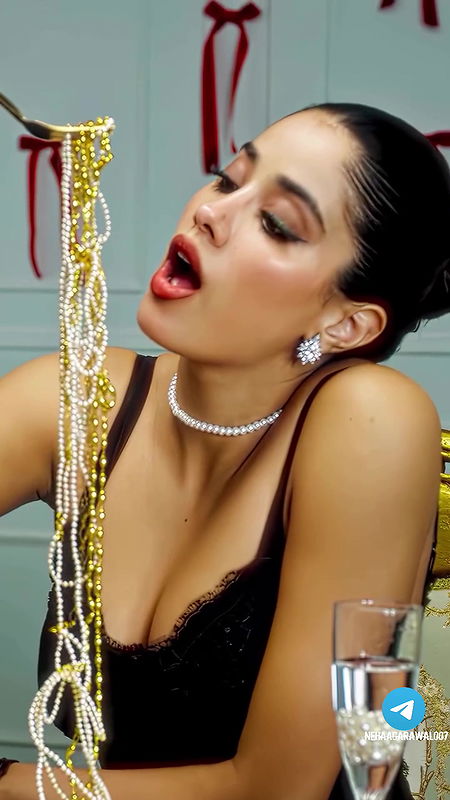 HORNY NEPO BABE JHANVI KAPOOR IRRESISTIBLE CUMWORTHY DEEP CLEAVAGE DELIBERATE SHOW HQ2