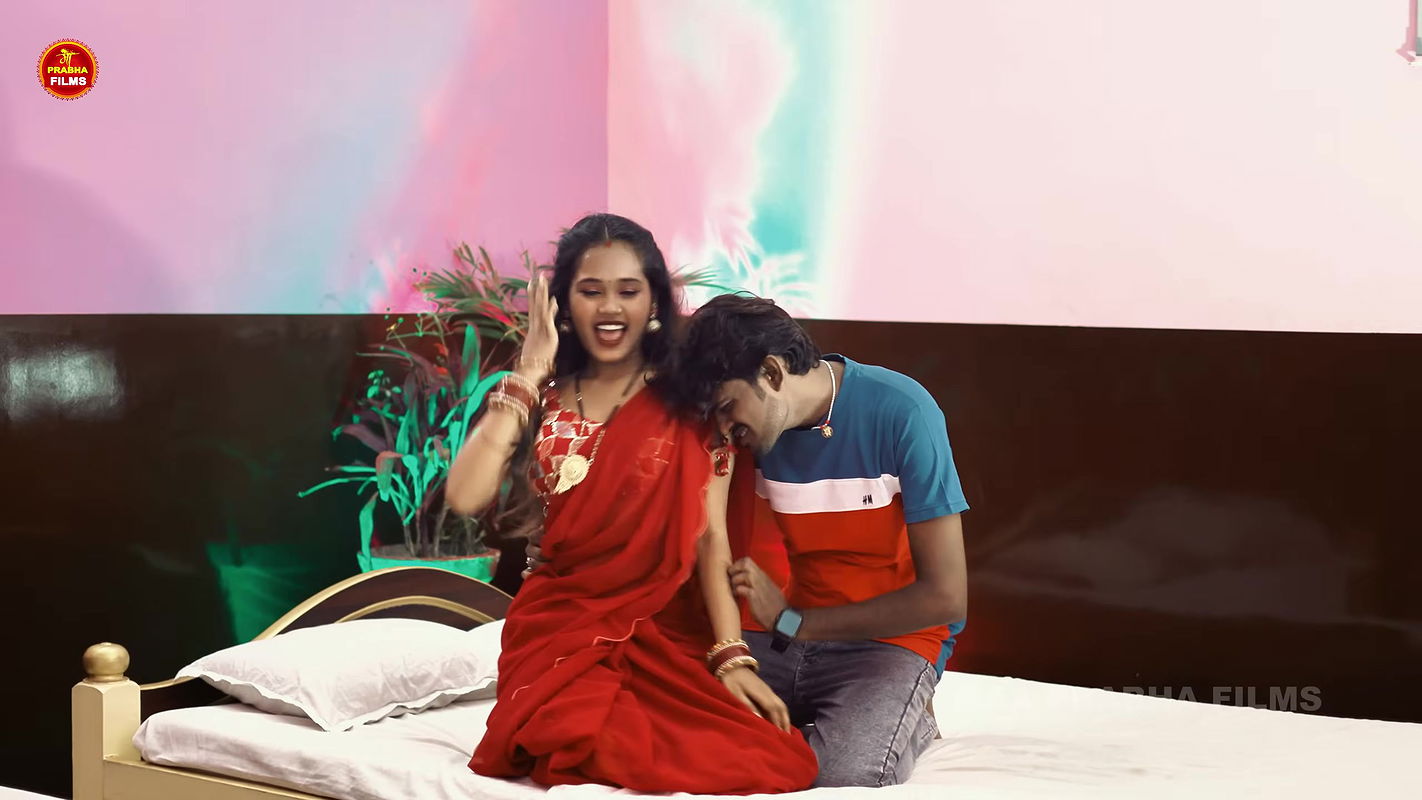 Hot shy booby girls cleavage show navel groping song2