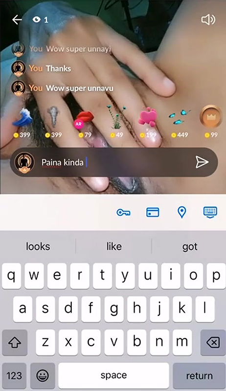 Sexy South Babe Thaara Telugu Hudugi Boob Suck and Nude Show 121 With Full face 2