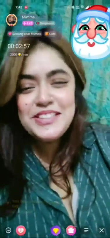 Bangla Chamet Girl Mimma Smoking and Big Tanker Show and Pussy Fingering 2