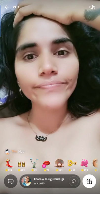 Sexy South Babe Thaara Telugu Hudugi Pussy and Asshole Show 121 With face 2