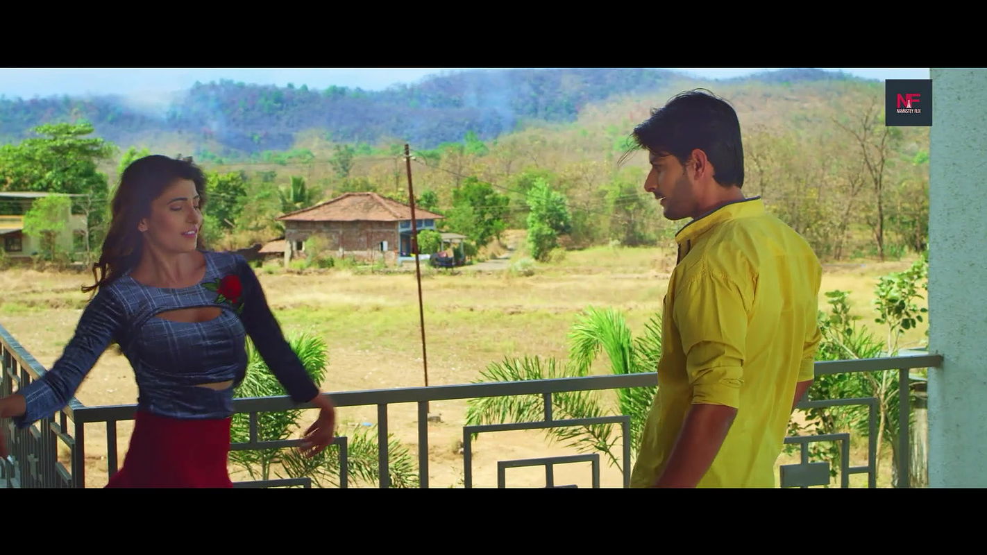 Hot young actress wet cleavage and navel show sensual song 2