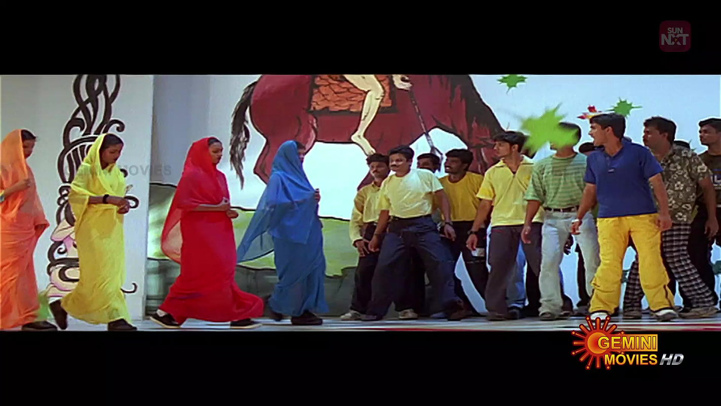 Nuvvu Nenu – Song (Actresses) Gemini Movies HD WebDL 2
