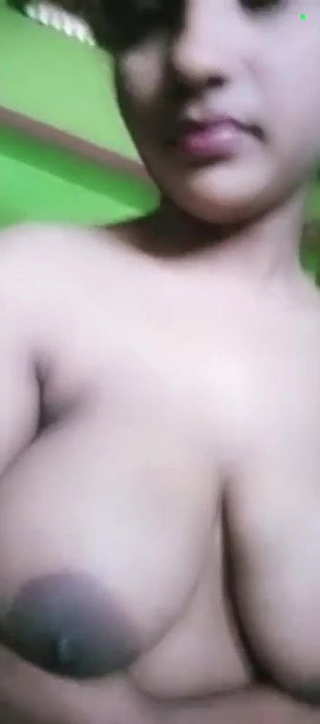 Big boobs shy gf Showing her shaggy tits in vc 2