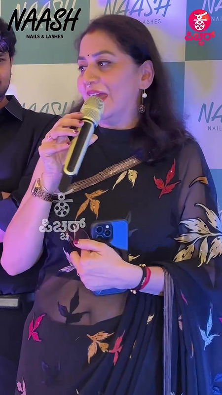 Sudharani sexy navel in transaparent black saree  2