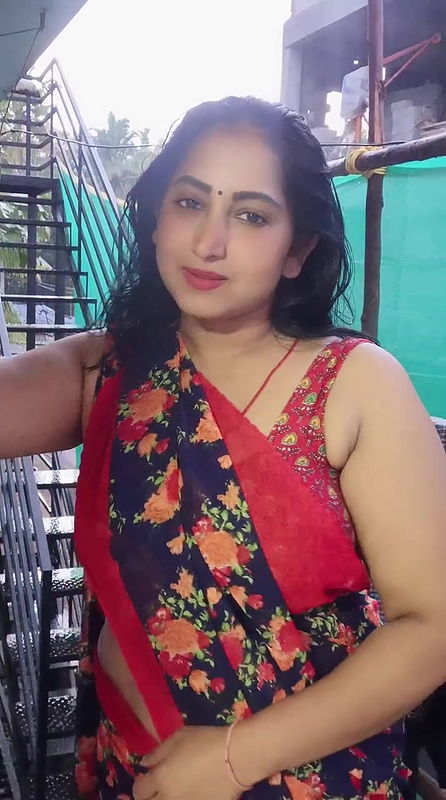tamil malayalm serial actress fleshy tummy and armpit in saree  2