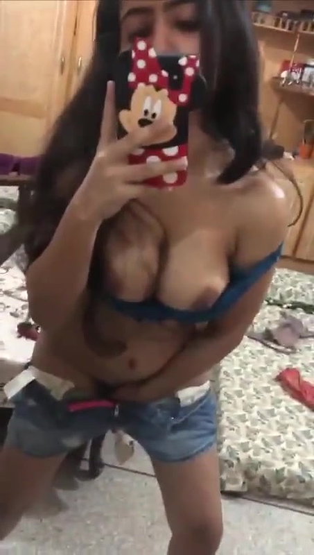 Hottest girlfriend tease with her big round boobs6