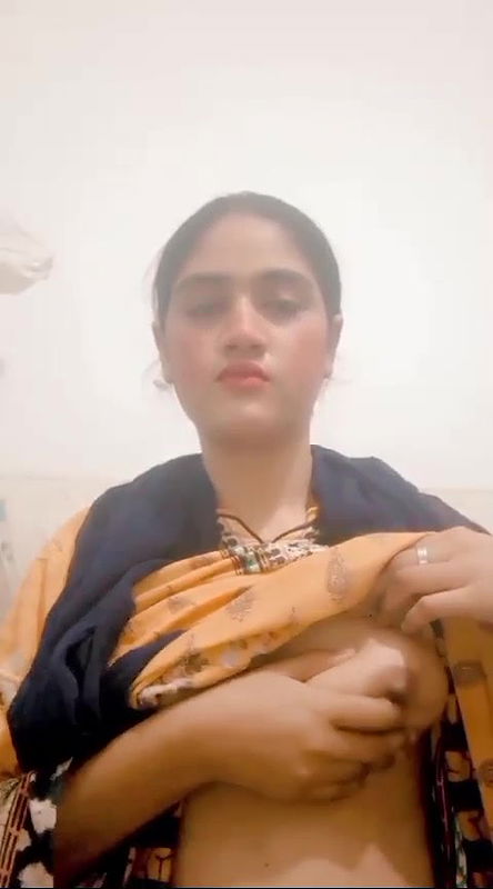 Beautiful Young Girlfriend Removing Bra Showing Big Boobs 7