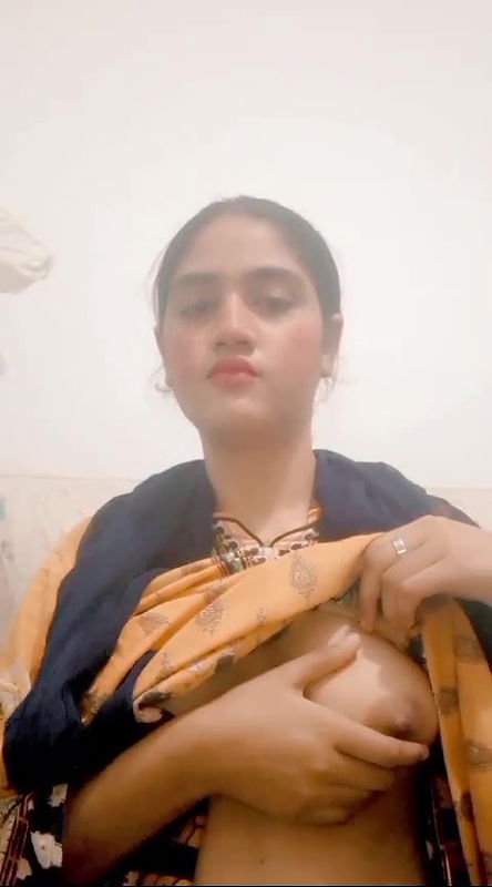 Beautiful Young Girlfriend Removing Bra Showing Big Boobs 7