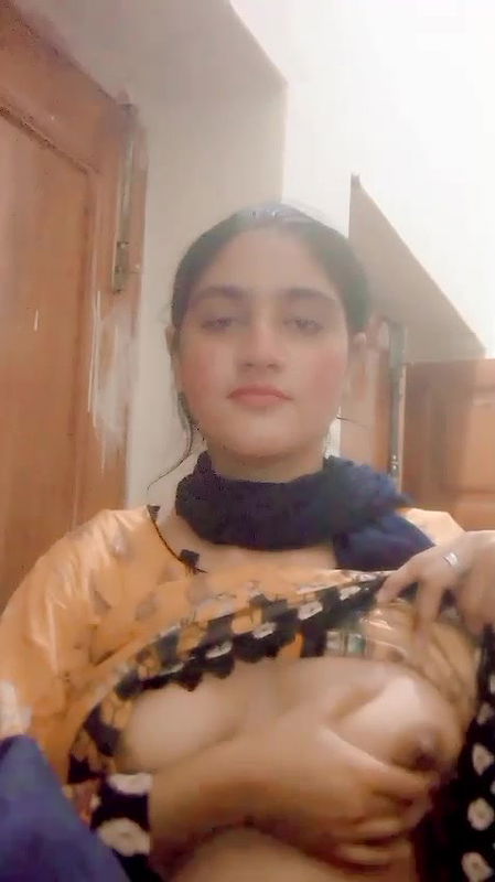 Beautiful Young Girlfriend Removing Bra Showing Big Boobs 3