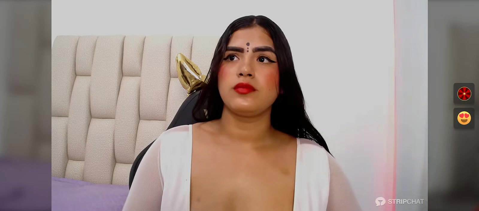 Sexy Bhabhi in See through blouse Exposing Boobs2
