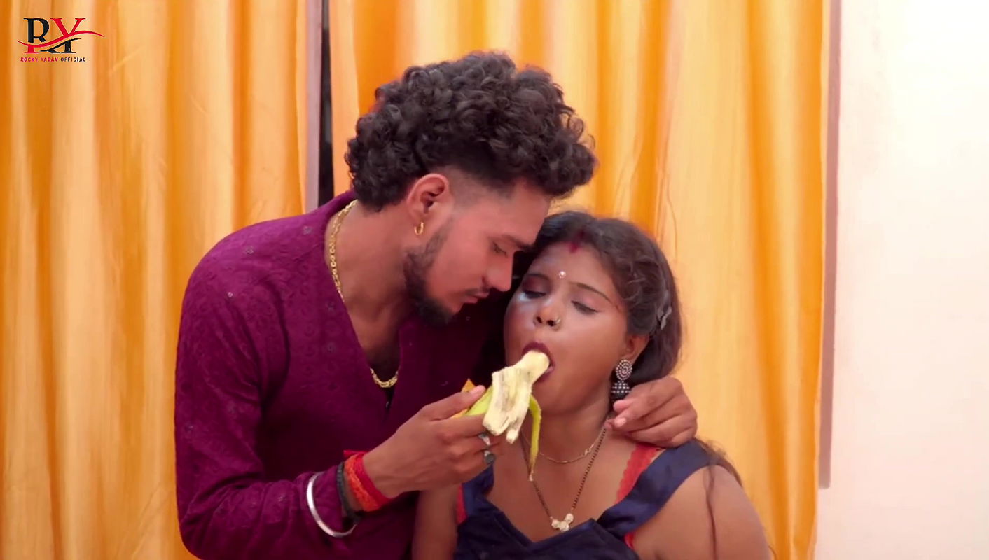 Busty aunty massive boobs grabbed, pressed, rubbed & felt,banana dick suck simulation2